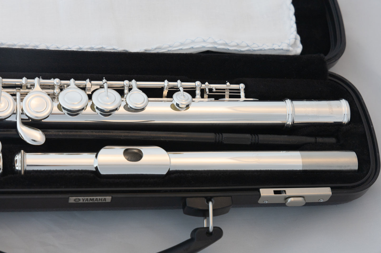 Yamaha YFL-200AD II Advantage Student Flute *Cleaned & Serviced *Ready to play #Q41783