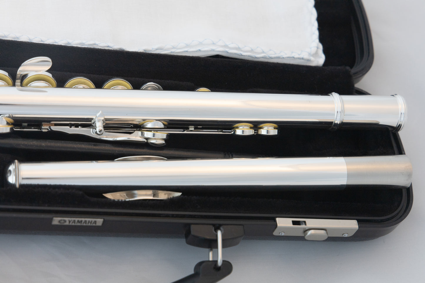 Yamaha YFL-200AD II Advantage Student Flute *Cleaned & Serviced *Ready to play #Q41783