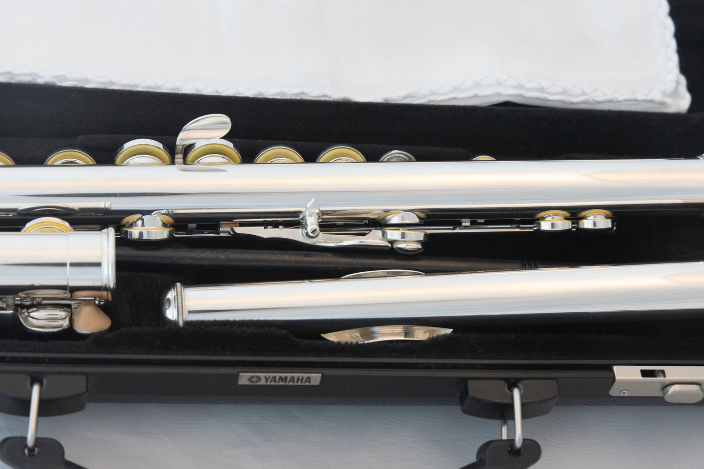 Yamaha YFL-200AD II Advantage Student Flute *Cleaned & Serviced *Ready to play #Q41783