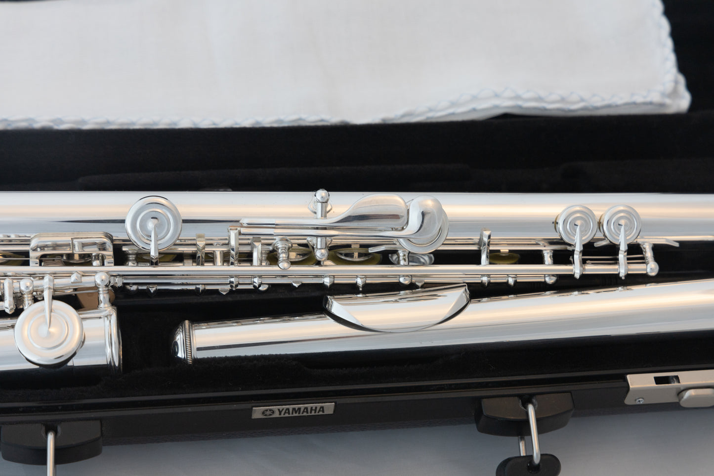 Yamaha YFL-200AD II Advantage Student Flute *Cleaned & Serviced *Ready to play #Q41783