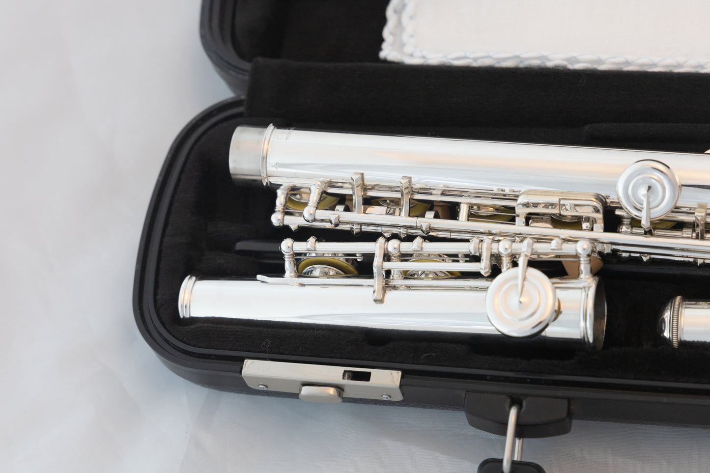 Yamaha YFL-200AD II Advantage Student Flute *Cleaned & Serviced *Ready to play #Q41783