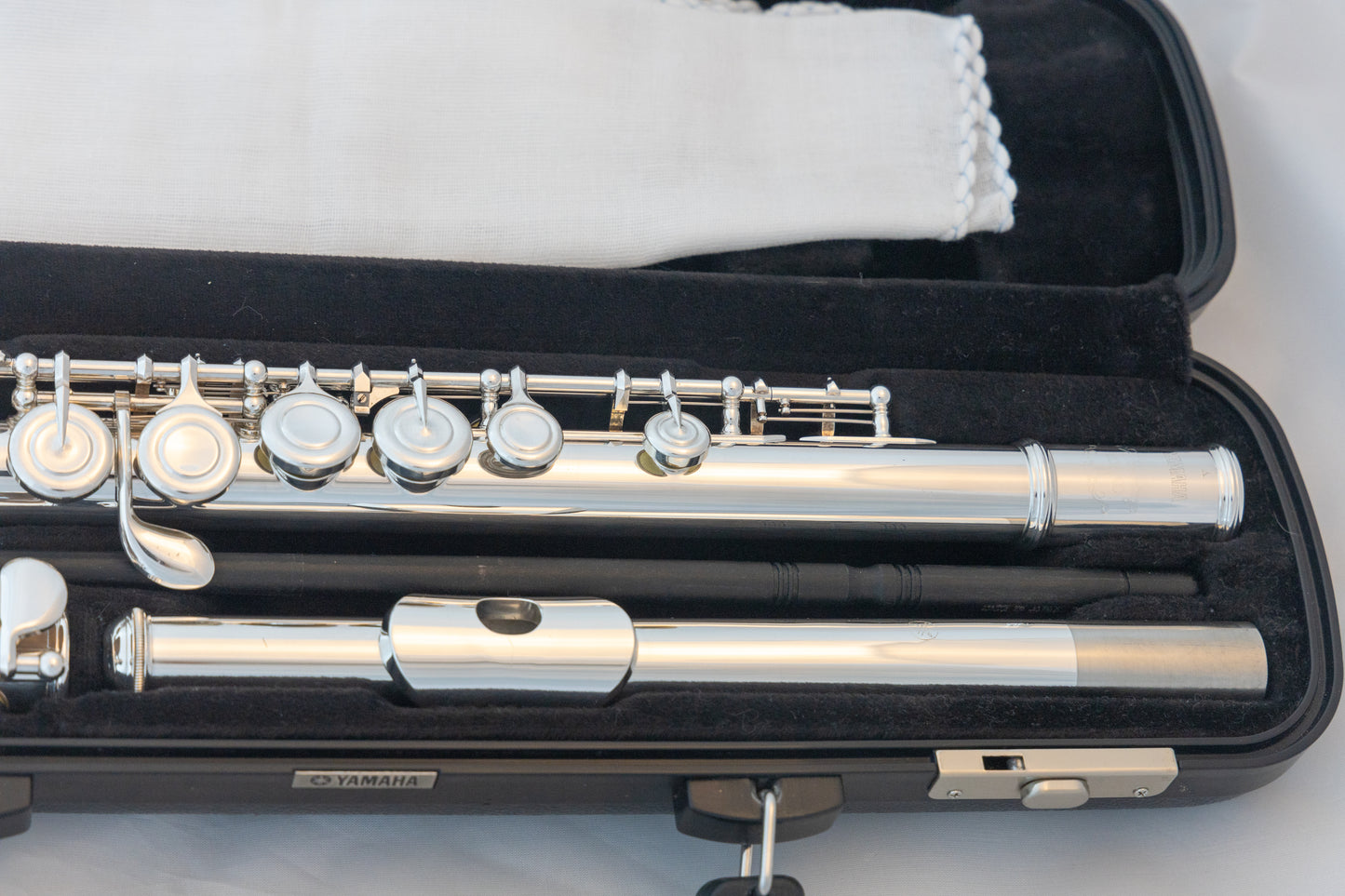 Yamaha YFL-200AD II Advantage Student Flute *Cleaned & Serviced *Ready to play