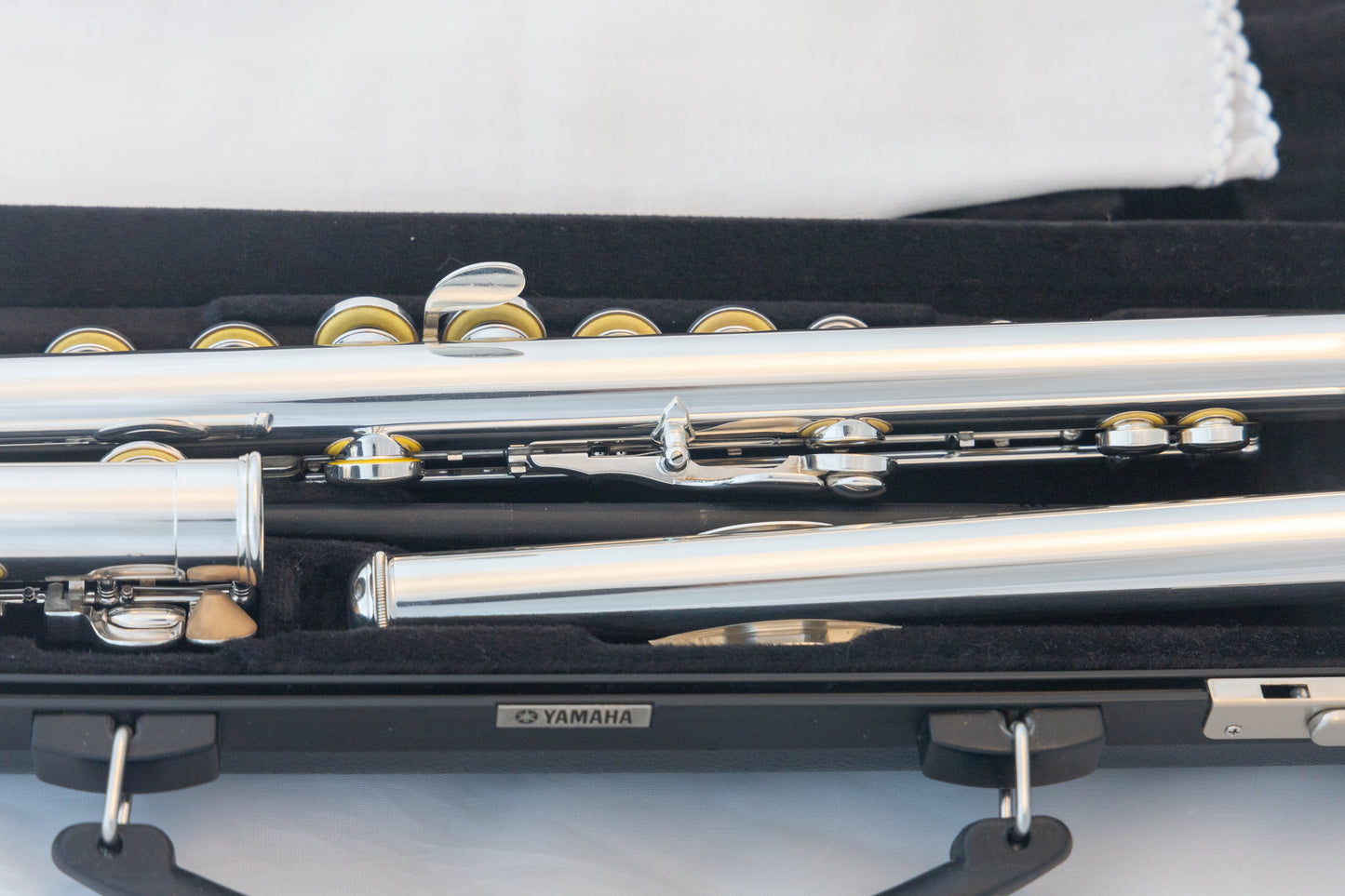 Yamaha YFL-200AD II Advantage Student Flute *Cleaned & Serviced *Ready to play