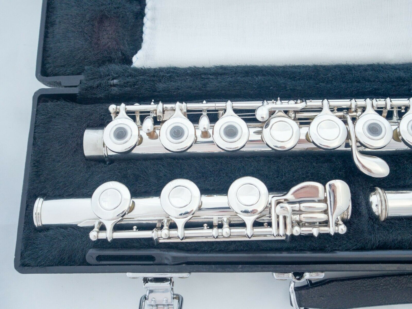 Yamaha YFL-385 II Intermediate Flute *Solid Silver Headjoint *Low-B *Japan Made *Cleaned & Serviced