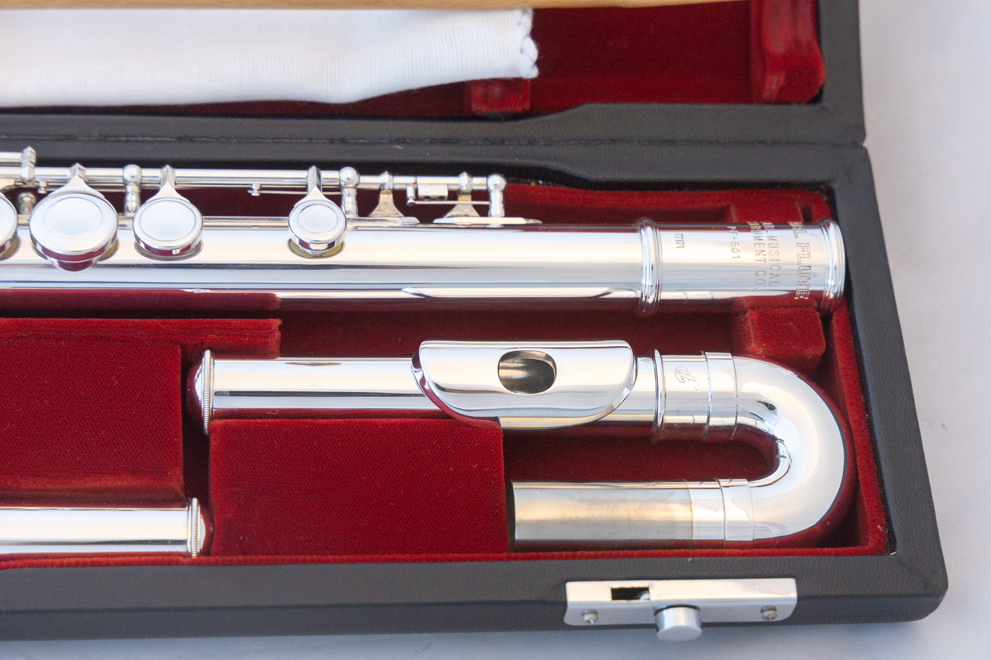 Pearl PF-501U Flute Straight & U Headjoints Split-E *Cleaned & Serviced