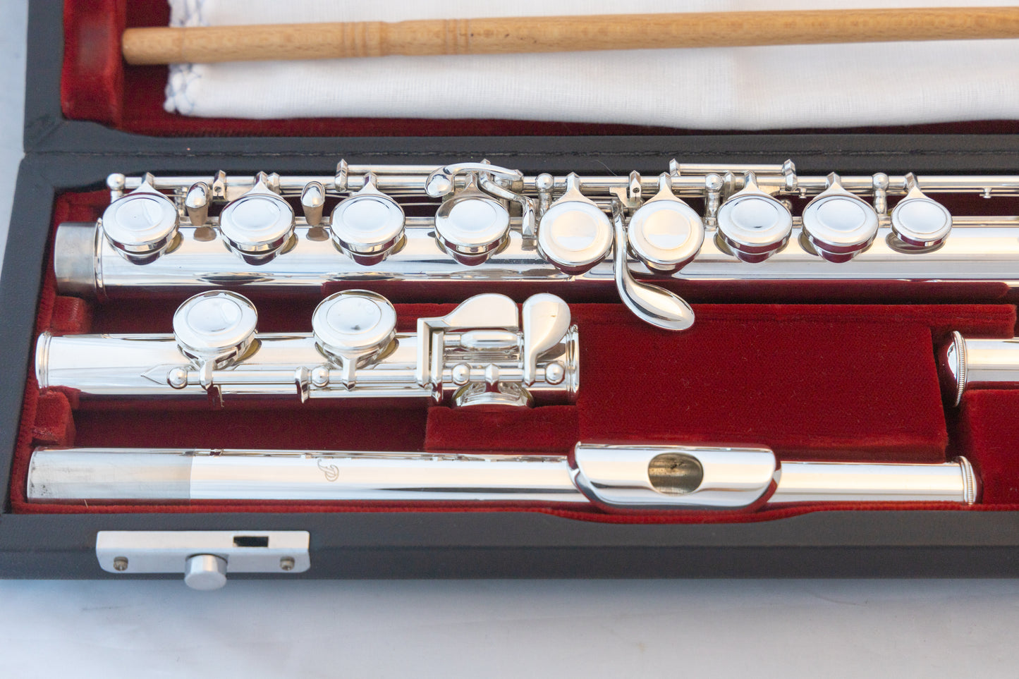 Pearl PF-501U Flute Straight & U Headjoints Split-E *Cleaned & Serviced