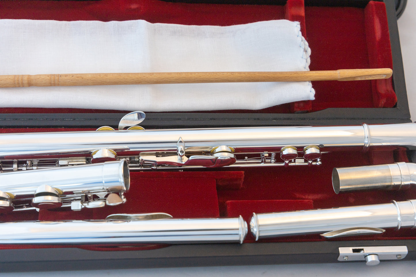 Pearl PF-501U Flute Straight & U Headjoints Split-E *Cleaned & Serviced