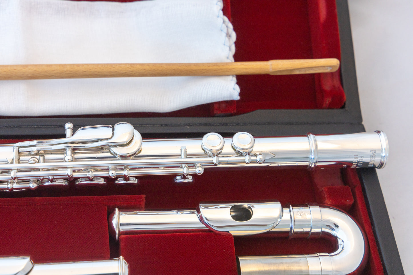 Pearl PF-501U Flute Straight & U Headjoints Split-E *Cleaned & Serviced