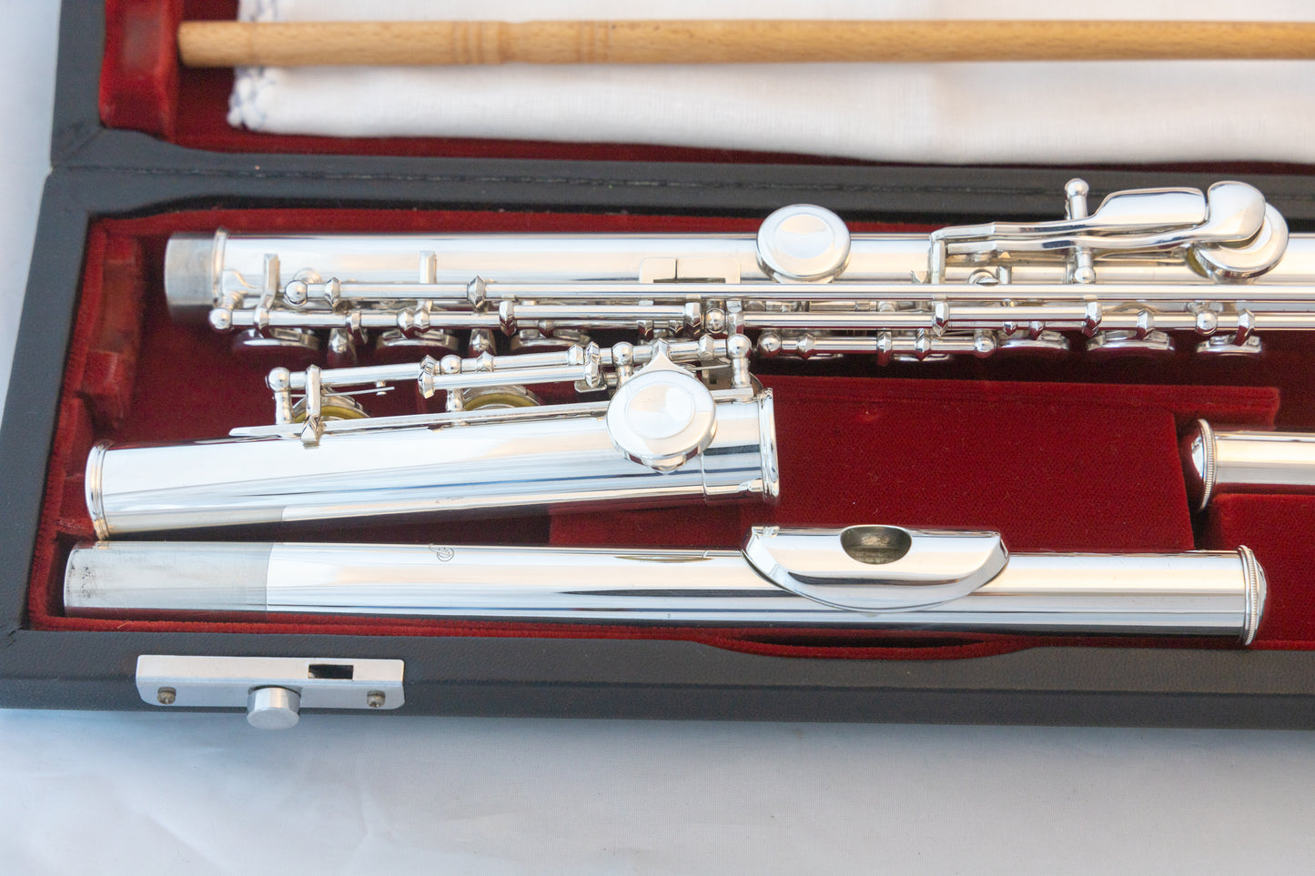 Pearl PF-501U Flute Straight & U Headjoints Split-E *Cleaned & Serviced