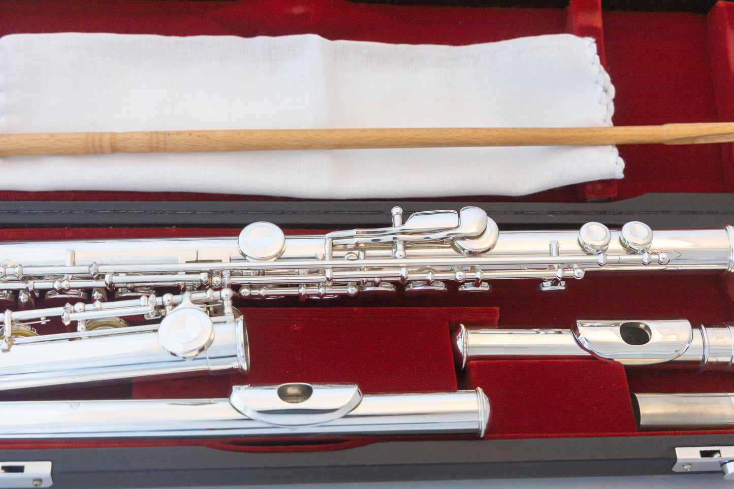 Pearl PF-501U Flute Straight & U Headjoints Split-E *Cleaned & Serviced